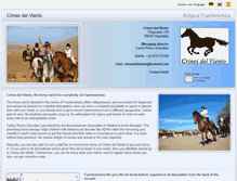 Tablet Screenshot of crinesdelviento.com